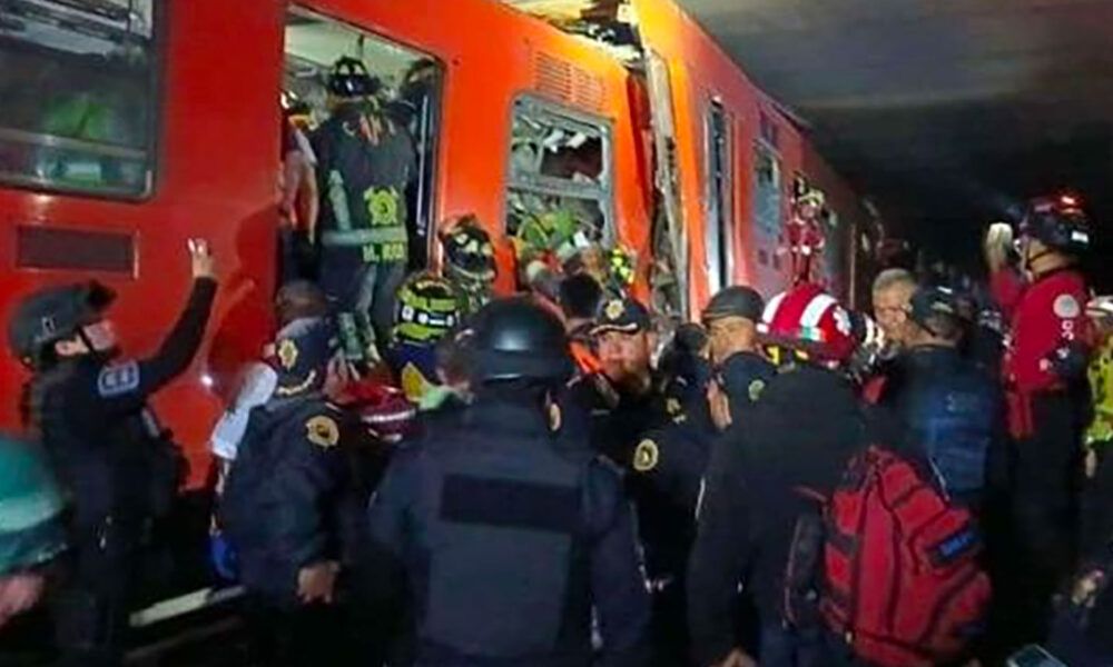 Accidente en el metro de CMDX se cobra 59 heridos y un fallecido