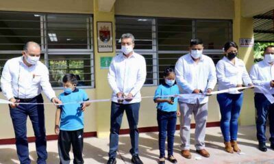 Rutilio inaugura espacios en el CAM de Palenque