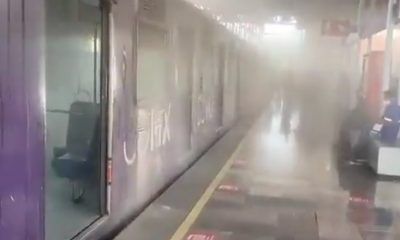 Humo paraliza el Metro de CDMX en la Línea 7