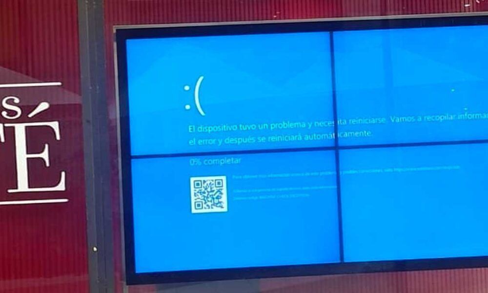 Apagón Informático Global de Windows Paraliza Aerolíneas, Bancos y Hospitales