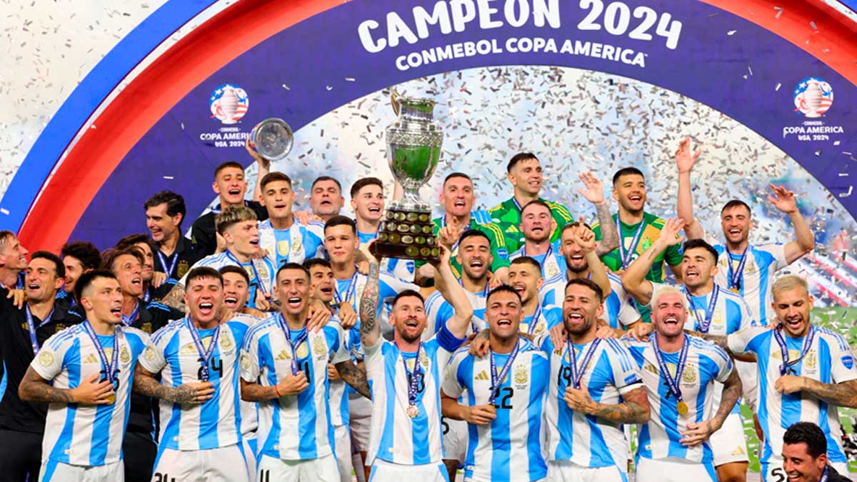 Argentina vence a Colombia en tiempo extra y se corona campeón de la Copa América 2024