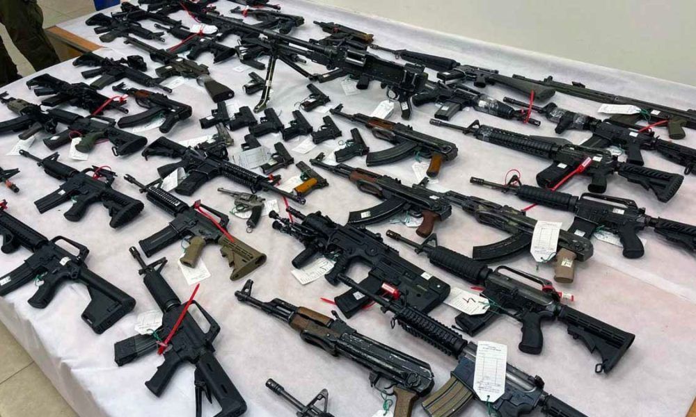 Decomisan más de 2 mil armas de fuego en CDMX
