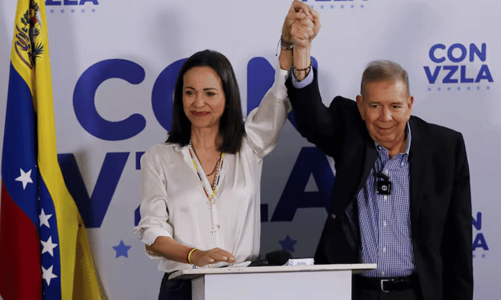Corina Machado afirma que dispone de datos que demuestran el fraude de Maduro