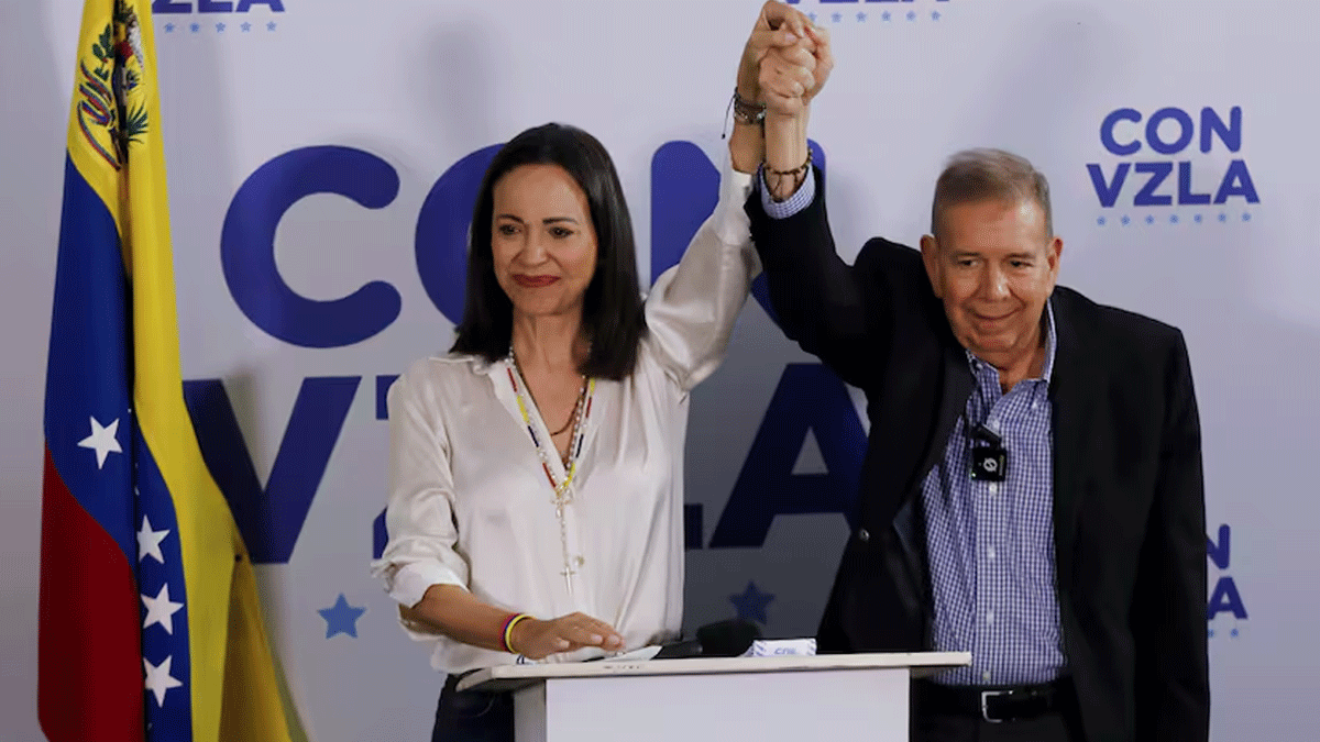 Corina Machado afirma que dispone de datos que demuestran el fraude de Maduro