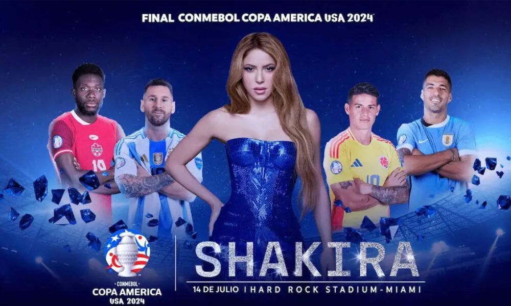 Shakira actuará en la Copa América
