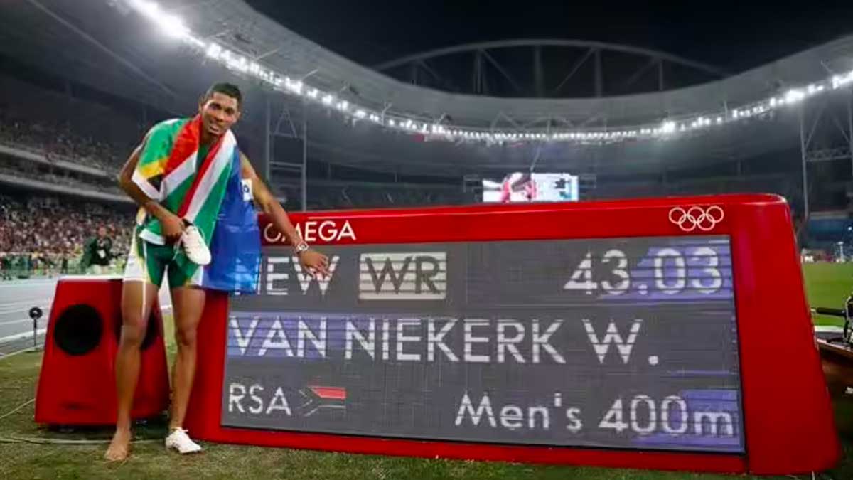 Van Niekerk no defenderá su récord mundial en París