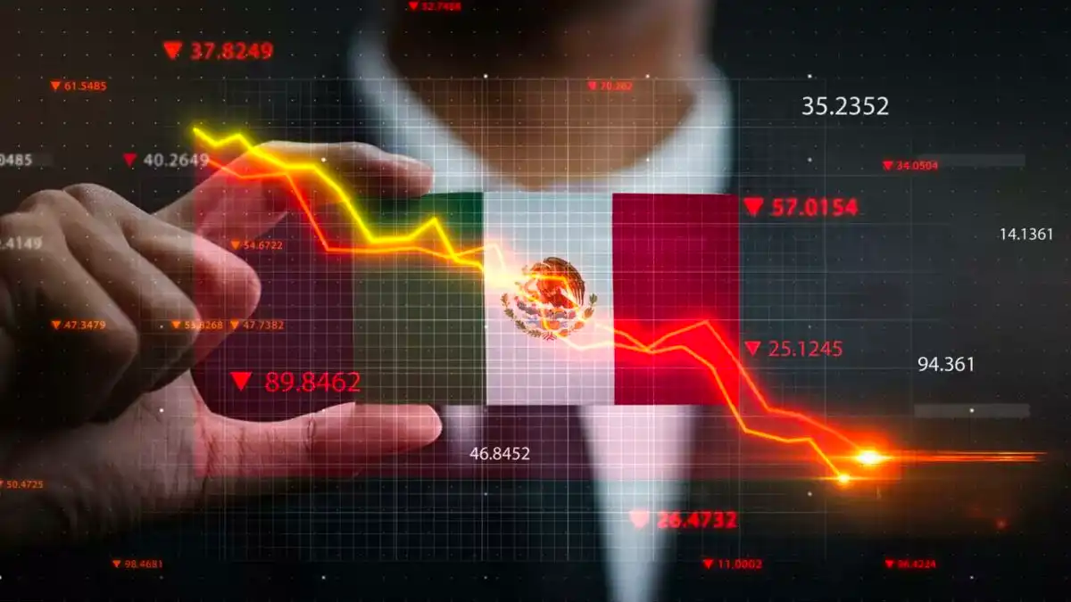 Inversión en México se desploma 4.2% y acumula 17 meses seguidos de caída