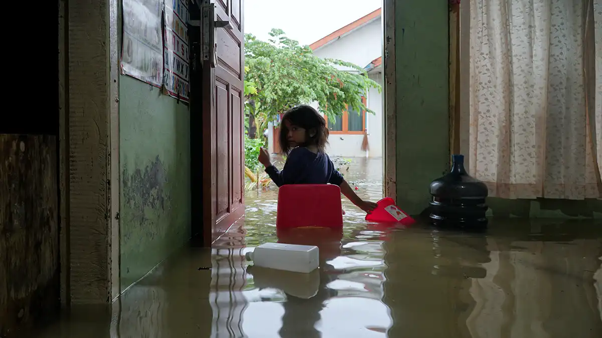 Noche de terror por inundaciones y desborde del río en Tejuplico