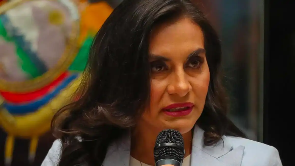 Vicepresidenta de Ecuador denuncia a Noboa por violencia política de género