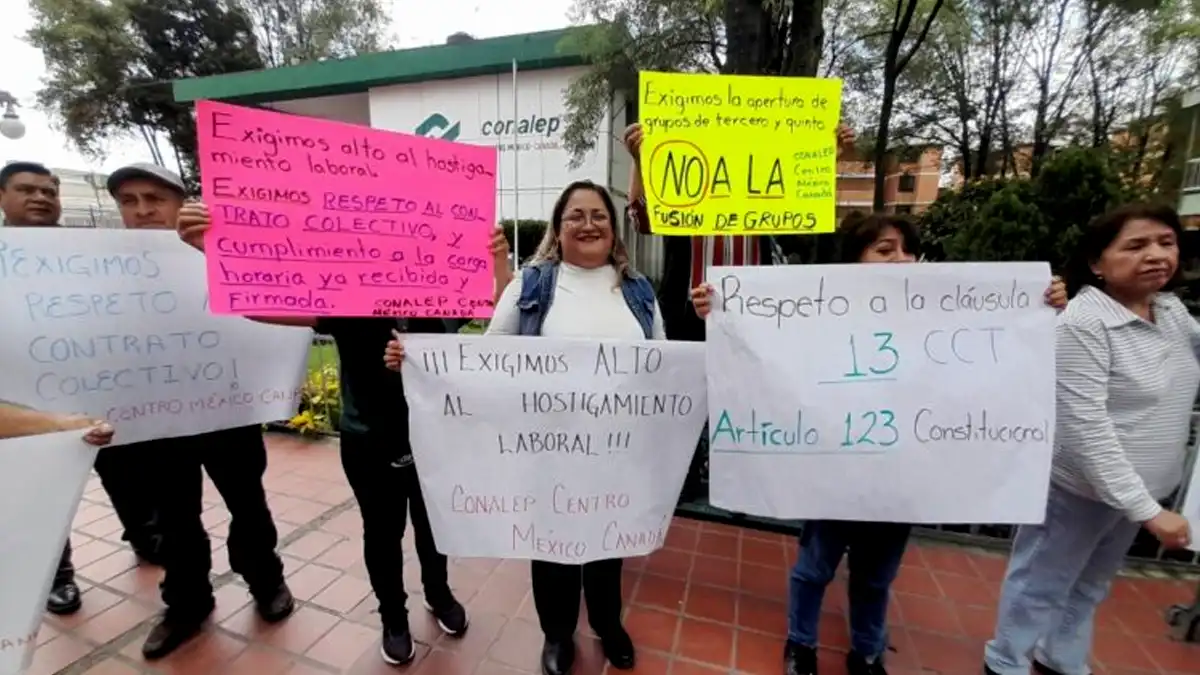 CONALEP sin clases por recortes salariales