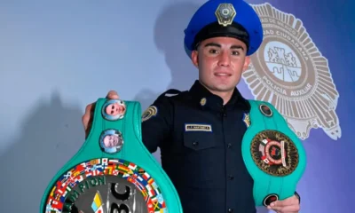 «Elegante» Martínez: Policía y boxeador con un sueño de campeonato mundial