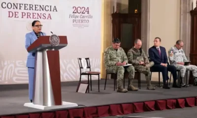 Rosa Icela asegura que la delincuencia en el sexenio de AMLO ha disminuido