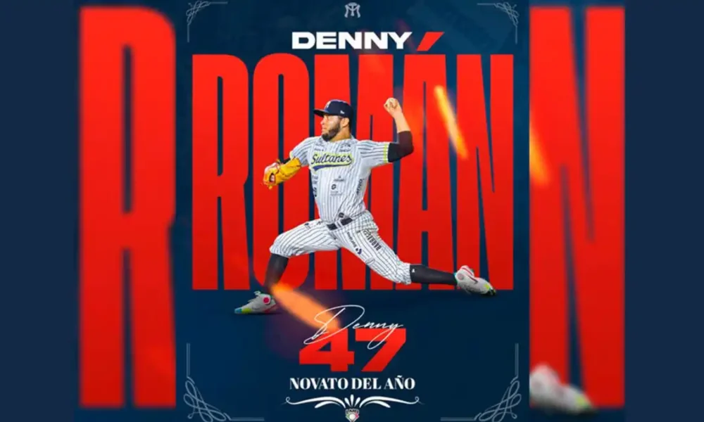 Denny Román imparable: novato del año en la LMB
