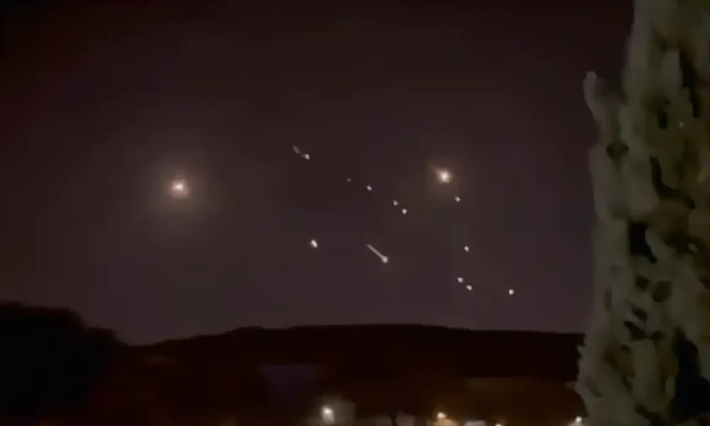Misiles y drones llueven en un ataque iraní contra Israel