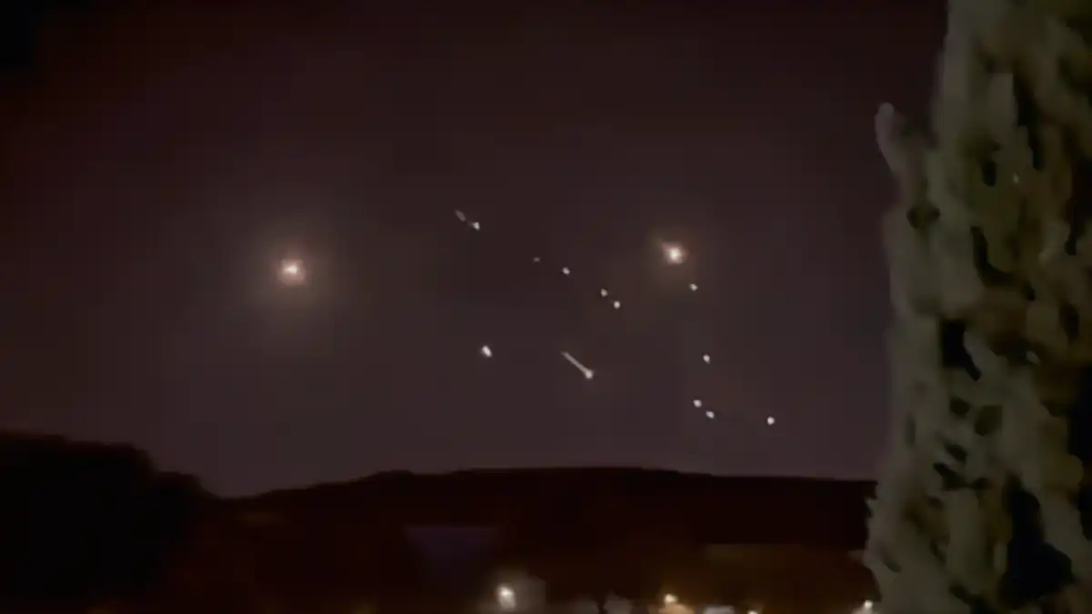 Misiles y drones llueven en un ataque iraní contra Israel