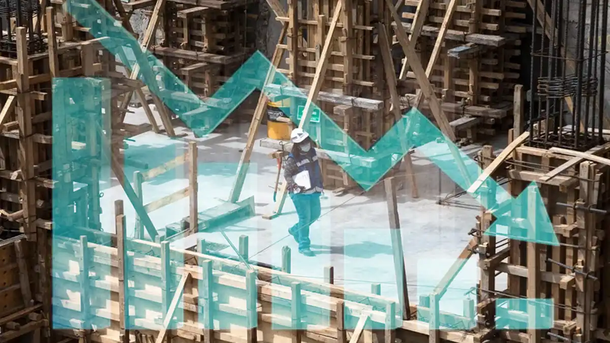 Derrumbe en el sector construcción frena la actividad industrial en México