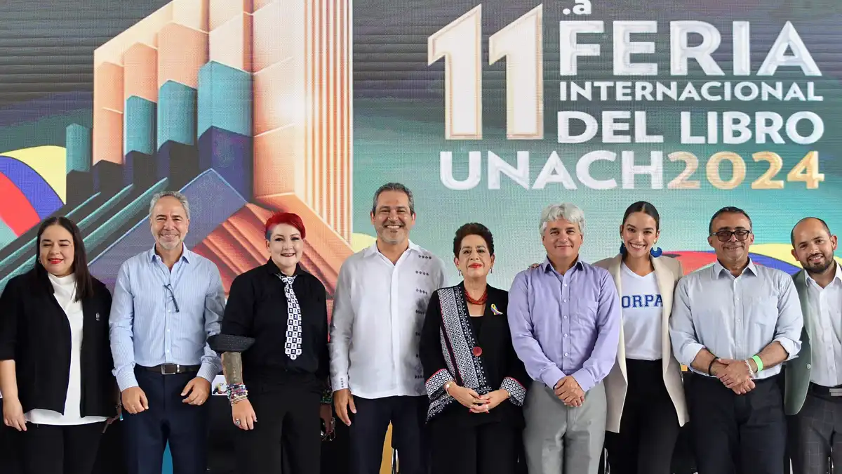 Inicia la Feria Internacional del Libro 2024 en la UNACH