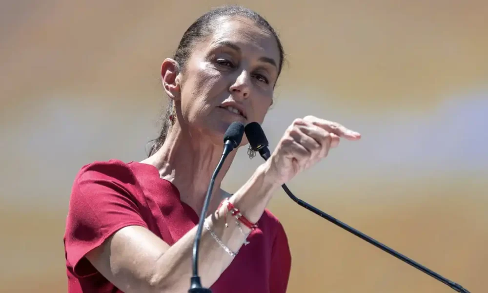 Sheinbaum critica a Calderón por violencia en Michoacán