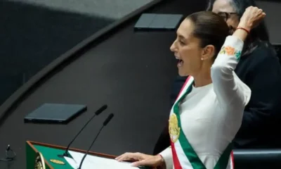 Sheinbaum toma posesión como la primera presidente de México