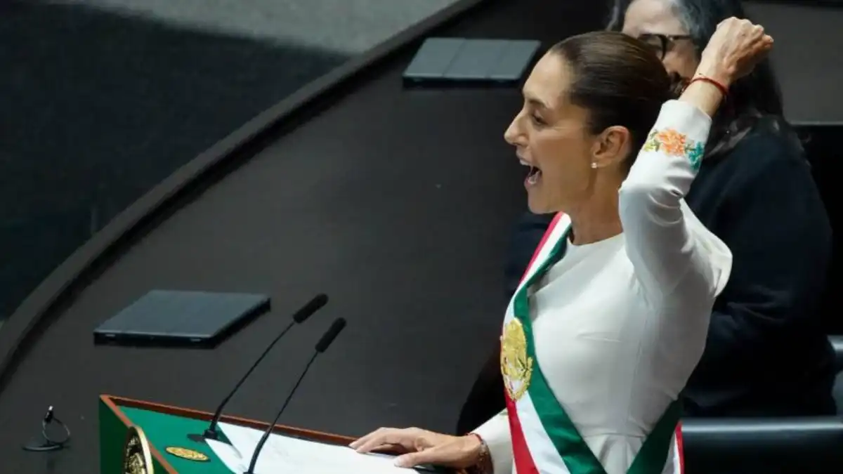 Sheinbaum toma posesión como la primera presidente de México