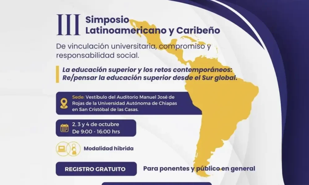 La UNACH será sede del III Simposio Latinoamericano de Vinculación Universitaria
