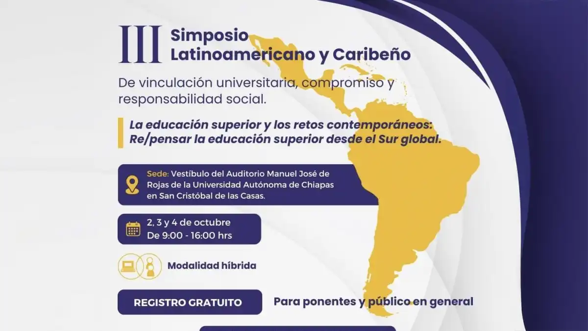 La UNACH será sede del III Simposio Latinoamericano de Vinculación Universitaria