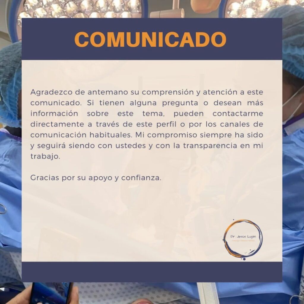 En comunicado Jesús Luján se deslinda de Lupita Monge Reyes 1 003