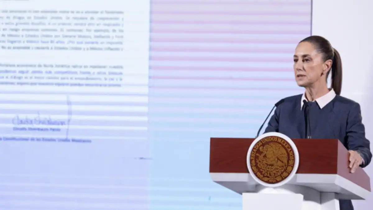Sheinbaum advierte a Trump: sin amenazas ni aranceles