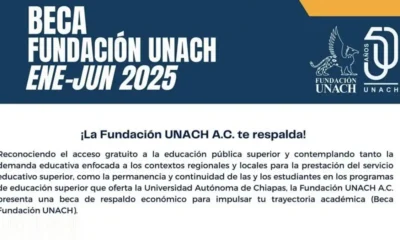 UNACH abre convocatoria de becas para licenciaturas