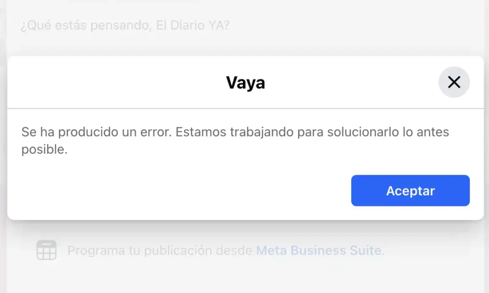 Caída Global de Meta. Servicios colapsan afectando a millones
