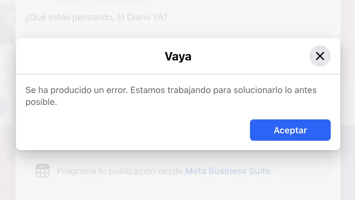 Caída Global de Meta. Servicios colapsan afectando a millones