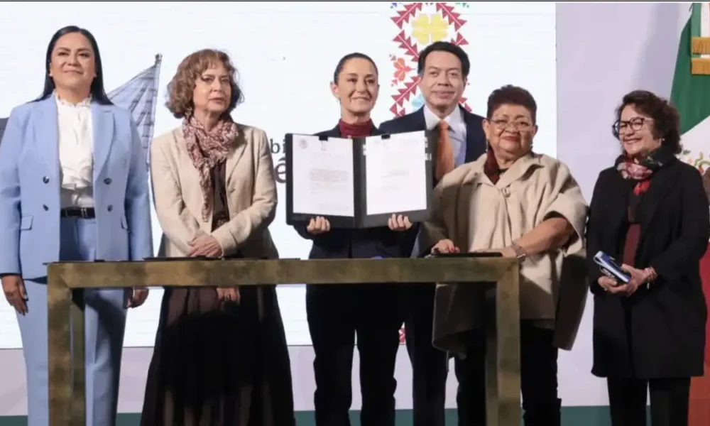 Sheinbaum impulsa tres nuevas reformas constitucionales