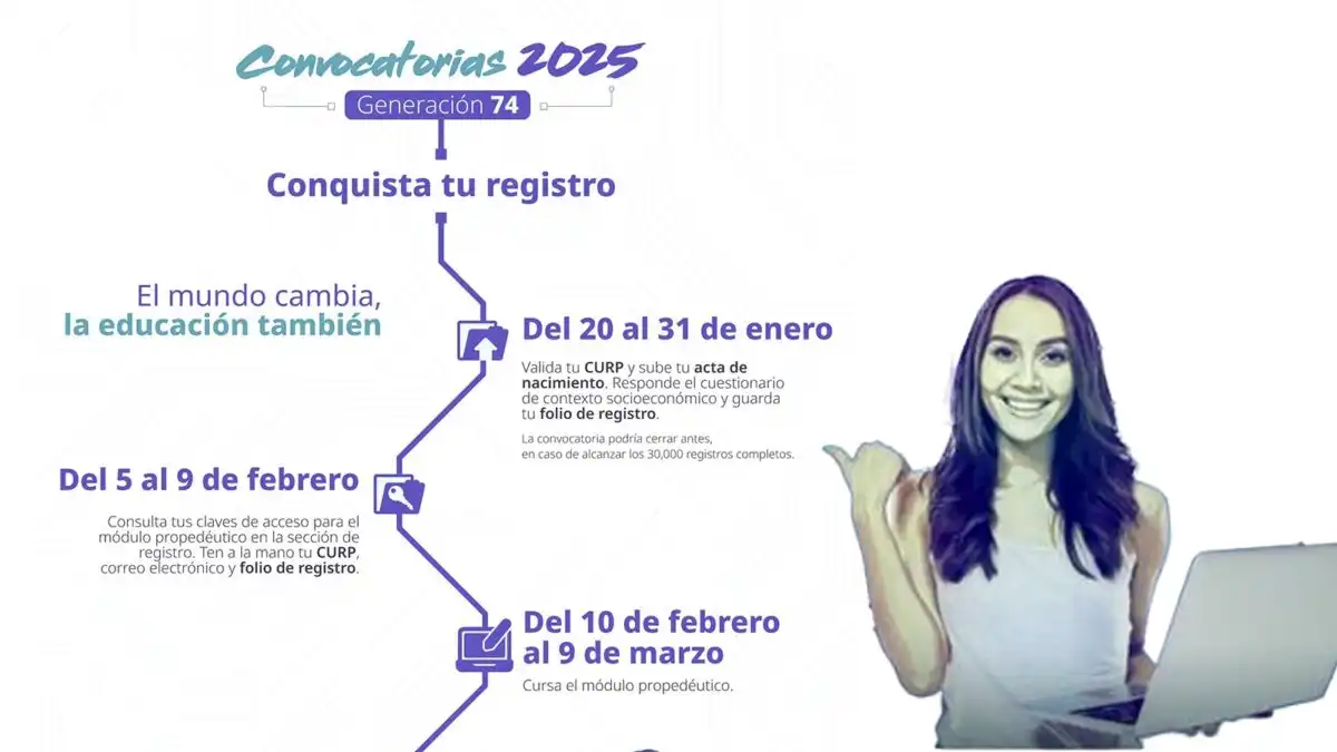 ¡Atención! realiza el bachillerato mediante Prepa en Línea