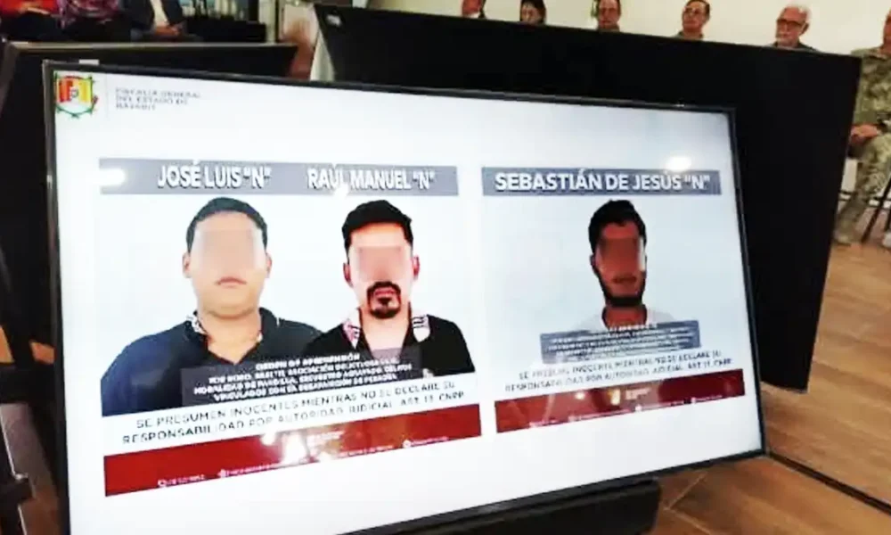 Tres detenidos por el asesinato de una familia en Nayarit
