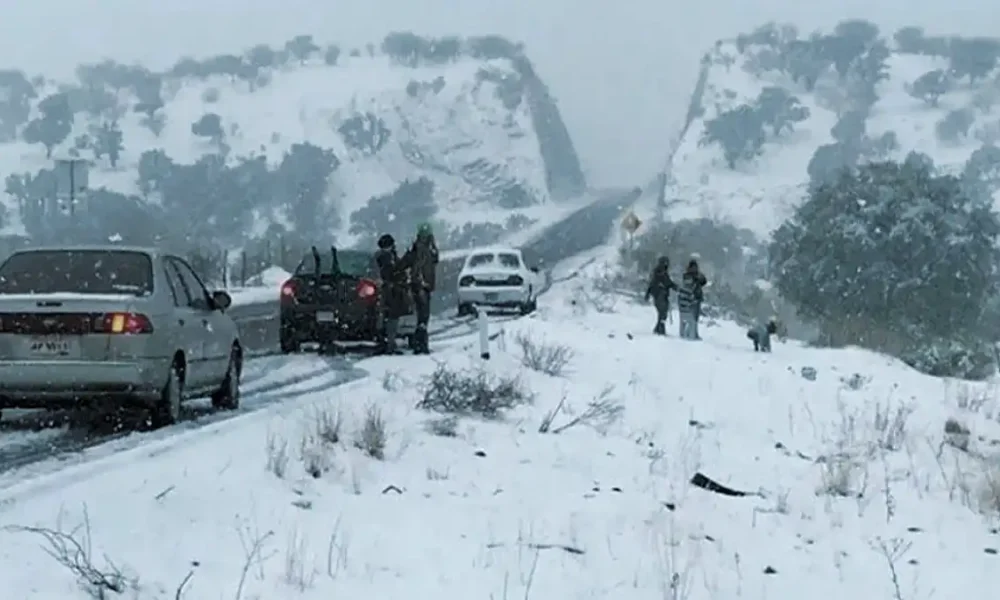 Frente frío 25 ocasionará caída de nieve o aguanieve en estos estados