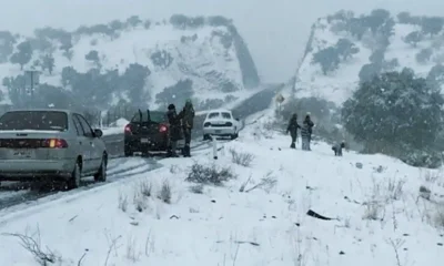 Frente frío 25 ocasionará caída de nieve o aguanieve en estos estados