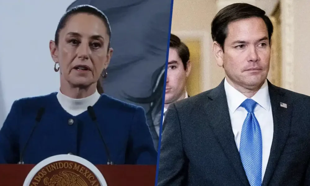 Sheinbaum confirma diálogo entre Juan Ramón de la Fuente y Marco Rubio, pero descarta viajar a EU