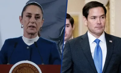 Sheinbaum confirma diálogo entre Juan Ramón de la Fuente y Marco Rubio, pero descarta viajar a EU