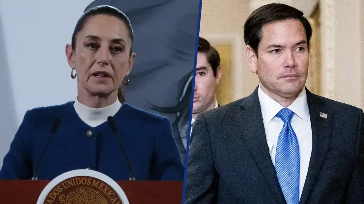 Sheinbaum confirma diálogo entre Juan Ramón de la Fuente y Marco Rubio, pero descarta viajar a EU