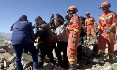 Terremoto en el Tíbet deja casi 100 muertos y cientos de heridos
