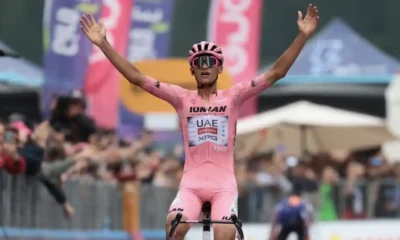 Del Toro hace historia en la etapa 17 del Giro de Italia