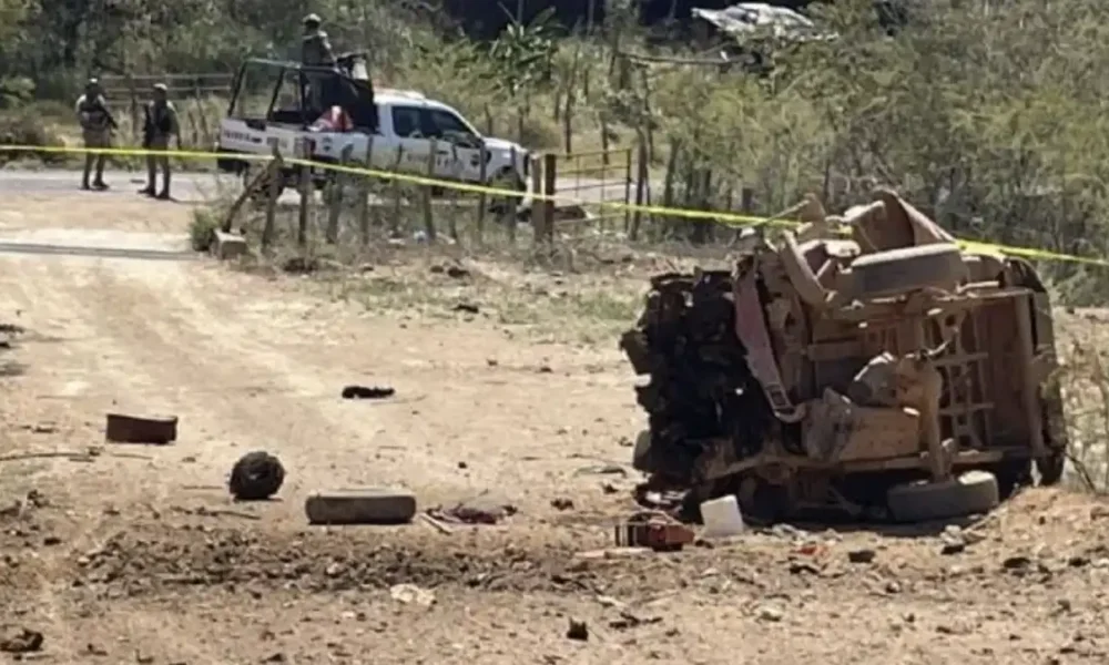 Explosión de mina en Michoacán deja seis militares muertos
