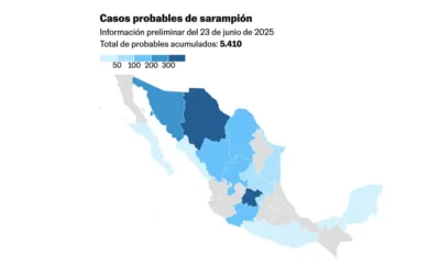 Brote de sarampión en México ya deja 9 muertos y miles de contagios