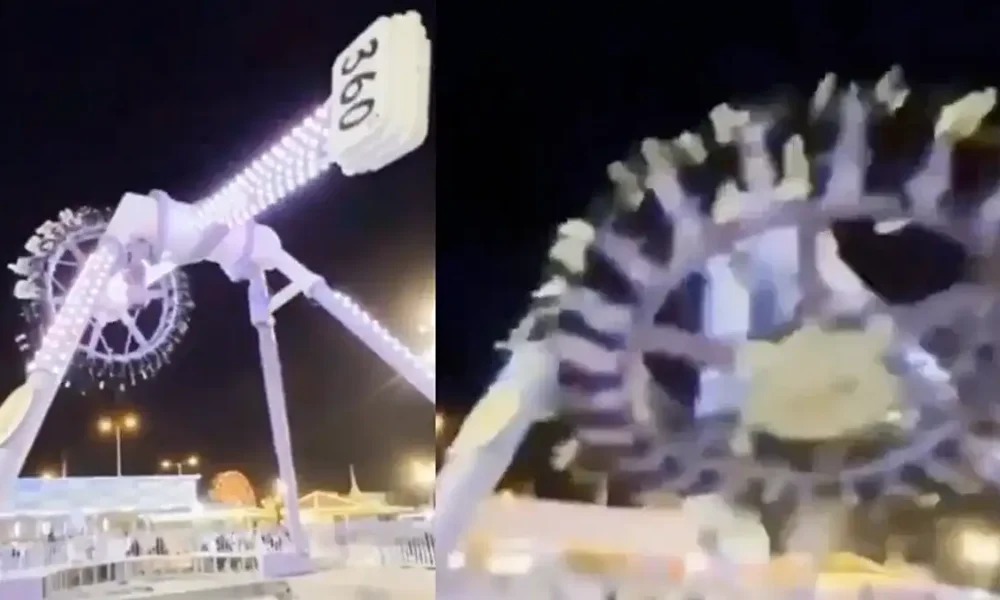 Accidente atracción Arabia Saudita deja 23 heridos en parque Green Mountain