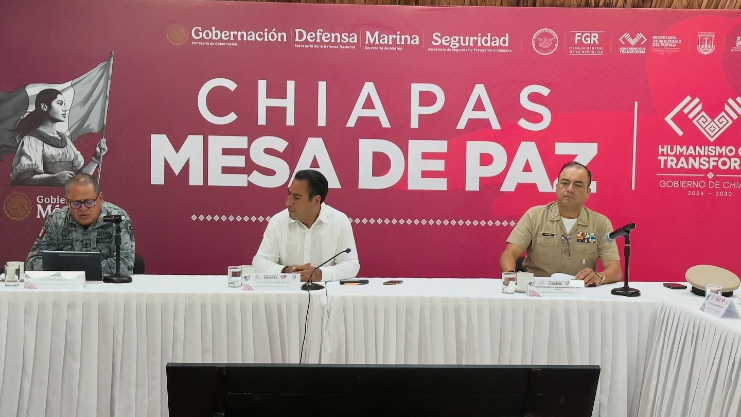 Eduardo Ramírez sigue trabajando en la seguridad en Chiapas