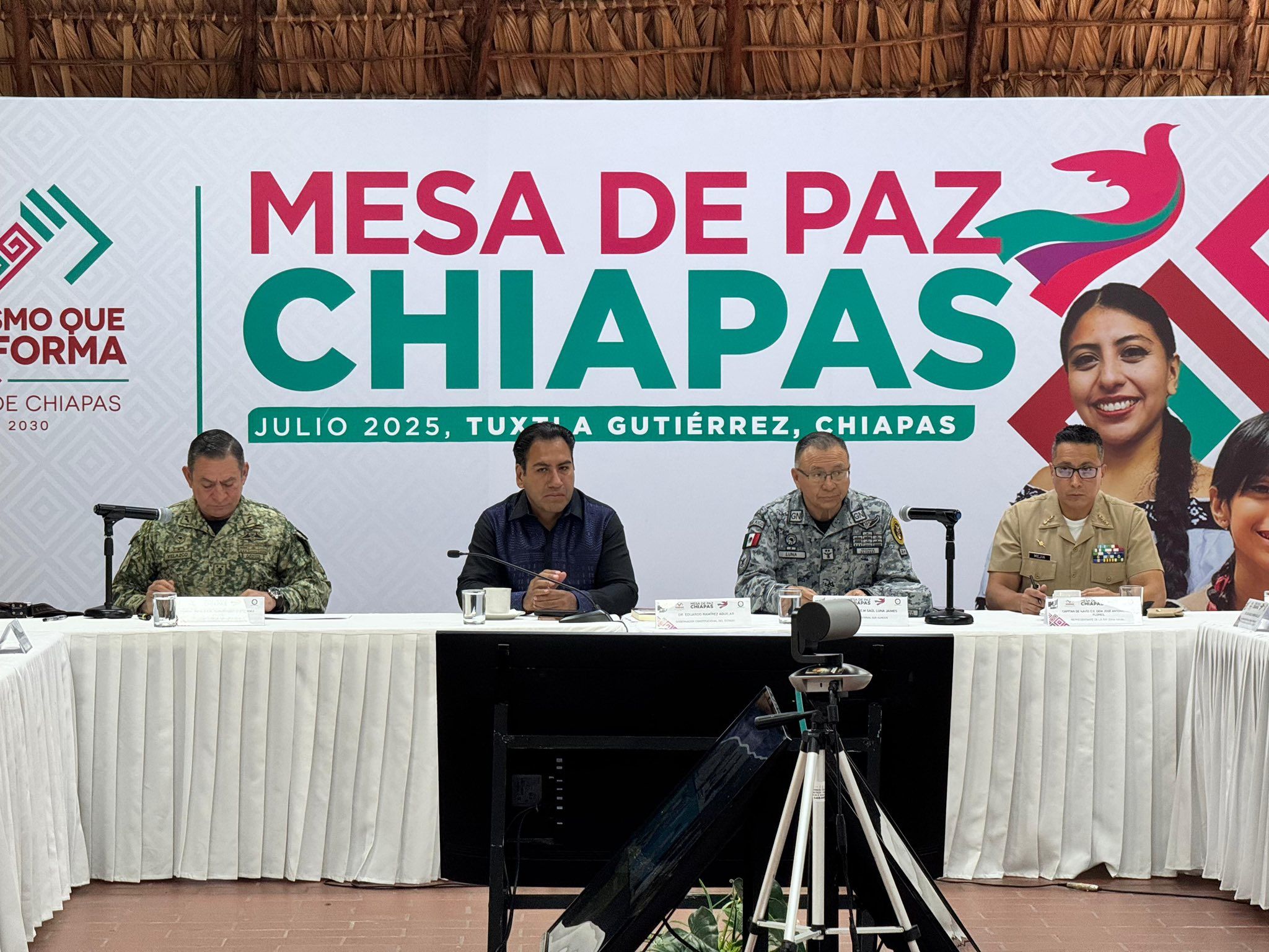 Mesa de Paz Chiapas: un esfuerzo conjunto por la seguridad, ¿suficiente para contener la violencia?