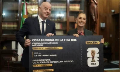Sheinbaum considera entregar el boleto Mundial 2026 inaugural a una niña mexicana