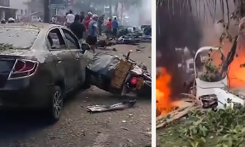Camión bomba contra base aérea en Cali deja 5 muertos y más de 30 heridos