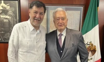 Noroña respalda a Bartlett y lo llama patriota tras encuentro en el Senado