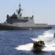 Armada israelí rodea a la flotilla Summud en aguas de exclusión y planea su hundimiento